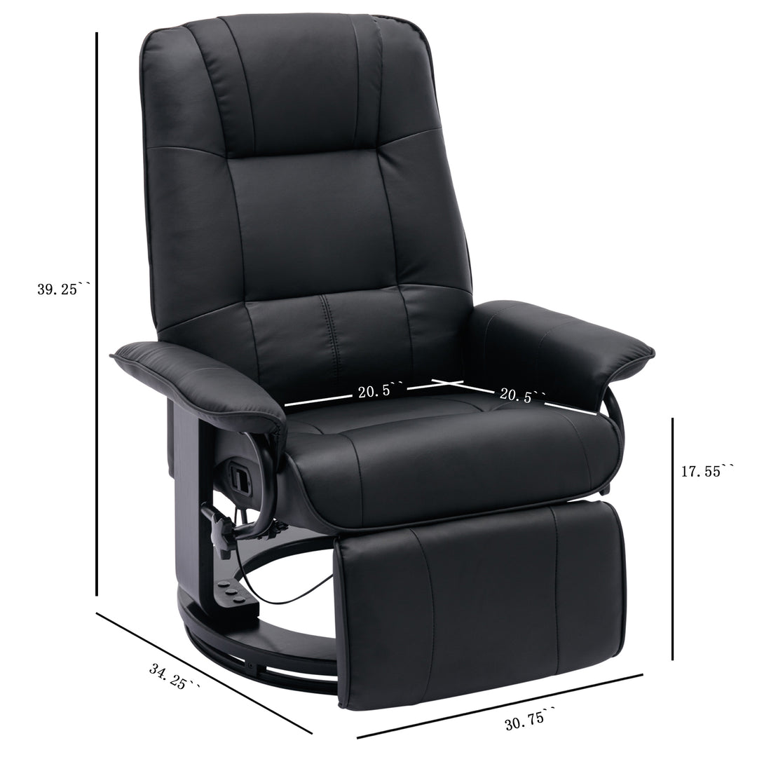 Hexie Adjustable Swivel Recliner Chair