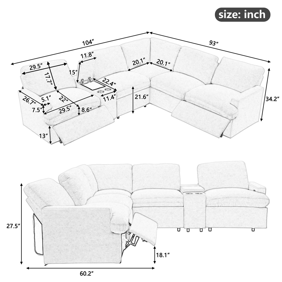 Chelsea Recliner Corner Sofa