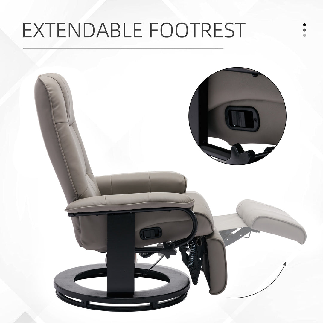 Henrie Adjustable Swivel Recliner Chair