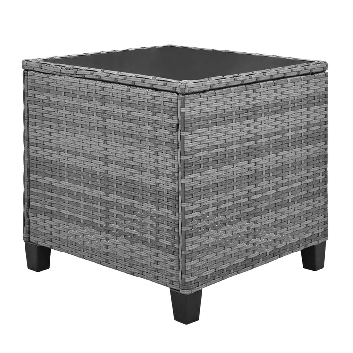 Rita Patio Adjustable Chair With Coffee Table