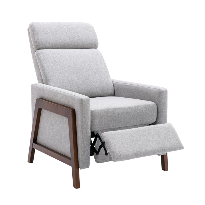 Dassie Set of 2 Wood Recliner Accent Chairs