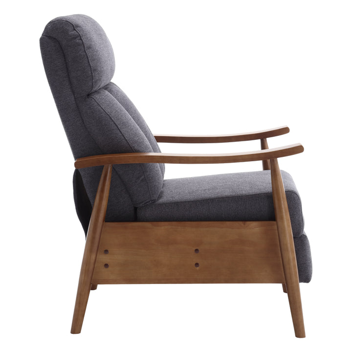 Cedar Wood Push Back Recliner Chair